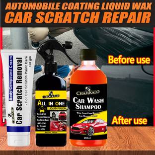 chamkalo Bike & Car Wash Foam Shampoo|pH Neutral, Thick Suds, Super Clean Car Polish Car Washing Liquid