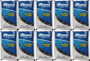 JK Fenner Windshield Washer Fluid Concentrate 50mlx10 Pack| Car Windshield Cleaner Sachets Car Washing Liquid
