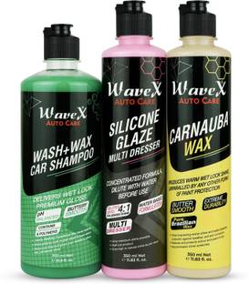 Wavex CCK7_FK Complete Car Care Kit (3Pcs) Car Washing Liquid
