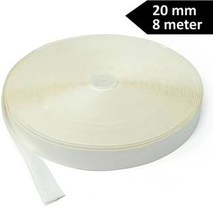 Ameo Nylon Self Adhesive Hook And Loop Tape (5M Hook + 5M Loop ) Mounting Tape Sew-on Velcro