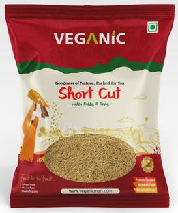 Veganic Roasted  Short Cut | Wheat Seviyan/ Sewai /Semiya For Kheer or Upma Vermicelli 400 g