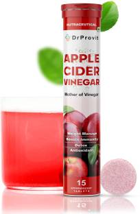 Dr.Provit Apple Cider Vinegar for Weight Loss Effervescent Tablets Vinegar