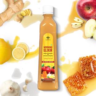 Vanalaya Morning Elixir Apple Cider Vinegar with Ginger, Garlic, Lemon & Honey Vinegar