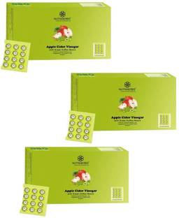 Nutriherbs Apple Cider Vinegar Powder Sachets for Easy Digestive Health & Weight Management Vinegar