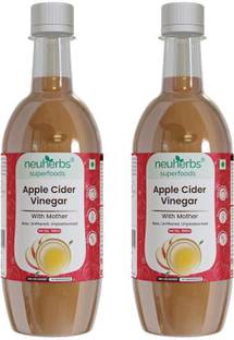 Neuherbs Apple Cider Vinegar with Mother for Weight Loss, Unfiltered & Unpasteurized Vinegar