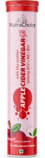 NutraChoice Apple Cider Vinegar for Weight Loss, with Mother -15 Effervescent Tablets Vinegar