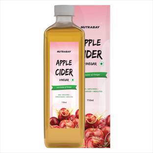 Nutrabay Apple Cider Vinegar 750 ML - With Mother of Vinegar