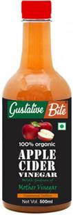 GustativeBite Apple Cider Vinegar with Mother of Vinegar 500ml Vinegar