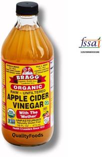 qualityFoods Raw & Unfiltered Apple Cider Vinegar by Bragg Vinegar