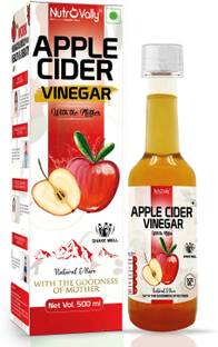 NutroVally Apple Cider Vinegar for Weight Loss With Mother Unfiltered And Undiluted Vinegar