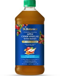 St.Botanica Natural Raw & Unfiltered Apple Cider Vinegar?ith Honey Vinegar with Mother Vinegar