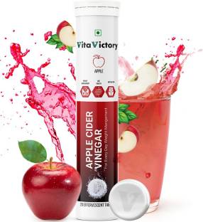 Vita Victory Apple Cider Vinegar for Weight Loss Tablet with Mother, ACV Effervescent Vinegar