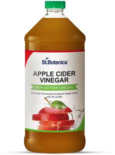 St.Botanica Naturally Fermented Raw & Unfiltered Apple Cider Vinegar?ith Mother Vinegar