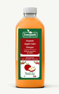 everyouth Organic|Un-Filtered|Raw|Unpasteurized Apple Cidar Vinegar (500 ml) Vinegar