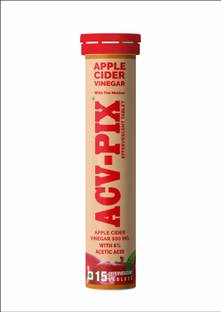 acv-pix APPLE CIDER VINEGAR EFFERVESCENT TABLET, WITH MOTHER VITAMIN B6 & B12 Vinegar