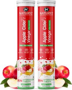 NATURYZ Apple Cider Vinegar Tablets for Weight Loss | Detox | Immunity with Mother Vinegar
