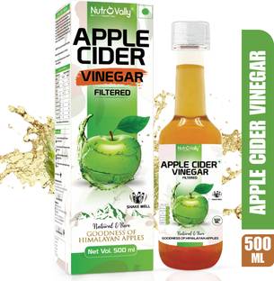 NutroVally Apple Cider Vinegar for Weight Loss|100% Pure Himalayan Apples|Filtered ACV Vinegar