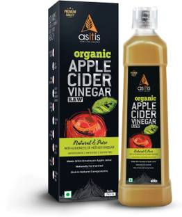 AS-IT-IS Nutrition Organic Apple Cider Vinegar - 750ml with Mother | USDA Certified | Raw, Undiluted, Unpasteurized, Unfiltered Vinegar