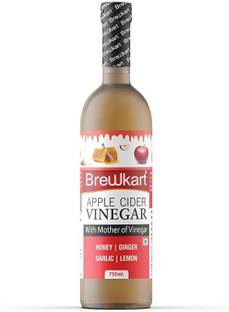 Brewkart Aple Vinegar with Ginger, Garlic, Lemon and Honey Vinegar