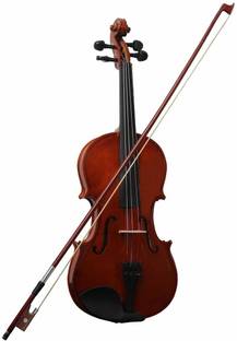 SG MUSICAL Violin with Hard Case, Shoulder Rest, Bow, Rosin Handmade Instrument Behala 4/4 Classical (Modern) Violin