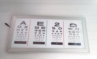 SATMED LED Vision Chart Vision Test Chart