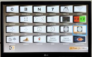 EyExam LG19 Vision Test Chart