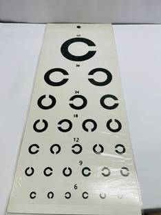 SATMED Snellen Chart Vision Test Chart