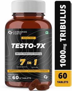 CARBAMIDE FORTE Testosterone Booster for Men with Tribulus Terrestris & Ashwagandha 1000mg