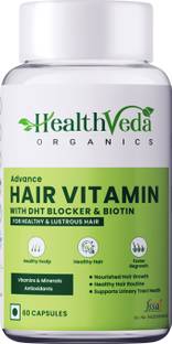 Health Veda Organics Plant Based DHT Blocker for Healthy Hair