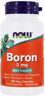 Now Foods Boron works with Calcium and Magnesium Dietary Supplement 3 mg