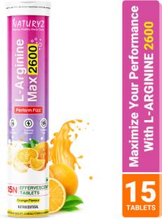 NATURYZ L-Arginine Max 2600 Boost Stamina Increase Blood Flow & Improve Performance