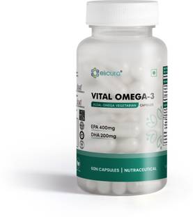 elicura Vital Omega-3 | 100% Vegetarian Omega-3 Supplement