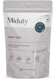 Miduty Leaky Gut Support - L-Glutamine - Acidity - Bloating - Digestion - Probiotic