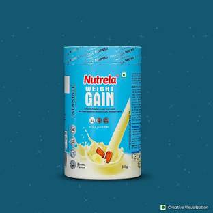 NUTRELA Weight Gain - Banana Flavor - 500g (Pack of 1)