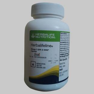 HERBALIFE lifeline Omega-3 for maintain cholesterol Capsules-(60 Capsules)