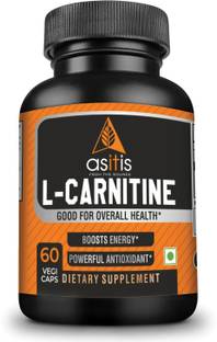 AS-IT-IS Nutrition L-Carnitine 500mg, 60 Capsules | Boosts Performance | Zero Fillers | Lab-Tested