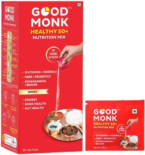 Good Monk Healthy 50+ Nutrition Mix (Add to Food) - Multivitamin with Probiotics
