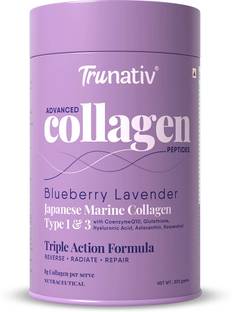 TruNativ Japanese Marine Collagen Powder for Women & Men Supports Skin Glow, Hair & Nails