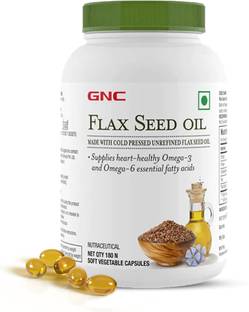 GNC Flax Seed Oil Vegetarian Omega 3s