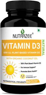 Nutrazee Vegan Vitamin D3 Supplement Cholecalciferol