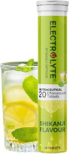 Manly Method Electrolyte Rehydration Drink Shikanji Flavor Tablet