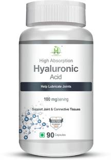Healthy Nutrition Hyaluronic Acid -100 mg for Support Joint Pain & Connective Tissues