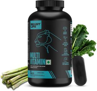 BeastLife Multivitamin For Men & Women With Ginseng Extract, 13 Vitamins & 10 Minerals
