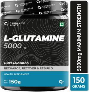 CARBAMIDE FORTE L-Glutamine Supplement 5000mg for Post Workout Recovery | L Glutamine Powder
