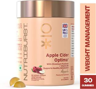 Nutriburst Apple Cider For Healthy Metabolism with Chromium Picolinate