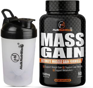 Hulk Nutrition Bulk Mass Gain for Fast Weight & Muscle Gain,Muscle Growth, Stamina & Strength