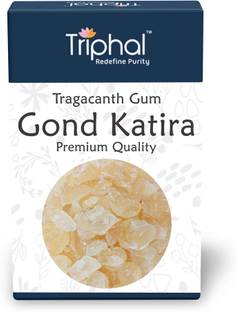 Triphal Gond Katira - Tragacanth Gum | Excellent Cooling Properties | Almond Gum