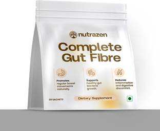 Nutrazen Complete Gut Fiber Dietary Supplement for Strong Immunity and Overall Wellness.