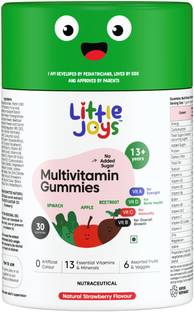 Little Joys Multivitamin Gummies (13+ yrs) | Boosts Immunity, Bone Density & Eyesight