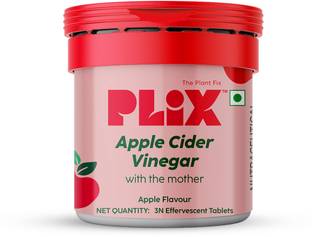 The Plant Fix Plix Apple Cider Vinegar Effervescent | Apple | No Added Sugar
